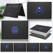 Capa de celular à prova de poeira para huawei matebook 13 amd 2020/matebook 14 d14 d15/honor magicbook 14 15, capa fosca do zodíaco 2024 - compre barato