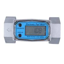 Hot Digital Flowmeter K24 Electronic Liquid Turbine Meter Electronicflowmeter 1.5 Inches Fuel Oil Flow Meter 40-280L/Min 2024 - buy cheap