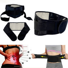 Cinturón de soporte de cintura ajustable para el cuidado de la salud, banda de masaje con autocalentamiento magnético de turmalina para la espalda, soporte Lumbar 2024 - compra barato