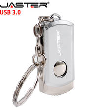 JASTER Stainless steel USB Flash Drive USB 3.0 Portable Pen Drive with Key Chain 64GB 32GB 16GB 8GB 4GB 128GB Memory Stick 2024 - buy cheap