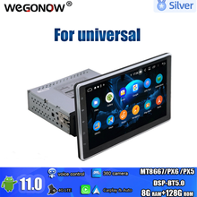 10.1" Android 11.0 128GB Carplay PX6 Adjustable DSP IPS 4G LTE Car DVD Player GPS Map RDS Radio Wifi Bluetooth 5.0 For Universal 2024 - buy cheap