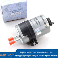 Baificar-filtro de combustible diésel para motor, original, para Ssangyong Actyon Sports 6650921301-2005 Kyron Rexton, 2019 2024 - compra barato