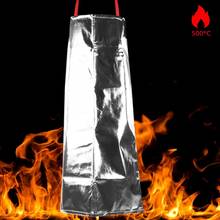 500 Degree Heat Insulation Anti-fire Apron Anti-scalding High Temperature Resistant Aluminum foil Apron Anti-radiation Apron New 2024 - buy cheap
