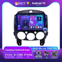 EKIY T900 8G 128G For MAZDA 2 2007 - 2014 Car Radio Multimedia Video Player Navigation GPS Android Auto Carplay BT No 2 DIN DVD 2024 - buy cheap