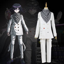 2020 Anime Danganronpa V3 Killing Harmony Ouma Kokichi Wig Cosplay Costumes Dangan Ronpa Synthetic Hair Halloween Adult Suits 2024 - buy cheap