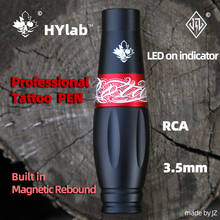 JZ Supply HYlab Tattoo Pen Rotary Machine,High-performance Coreless Motor,3.5mm Stroke, Use Cartridges,Incidental RCA Clip Cord 2024 - buy cheap