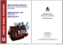 FENDT-TRACTOR DE 24,3 GB, manual DE taller y operador en idioma alemán, DVD, en PDF 2024 - compra barato