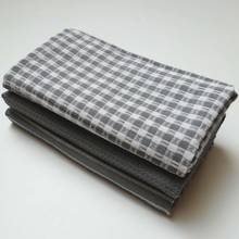 6pcs/lot Cotton Fabric Grid Table Napkin Place Mat Serviette Tea Towel Napkins for Decoupage Photography Background 45x65cm 2024 - buy cheap