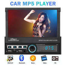 LEEPEE-autorradio 1 DIN con pantalla táctil de 7 pulgadas, reproductor Multimedia para coche, Mirror Link, MP5, Bluetooth, Radio FM, AUX, estéreo 2024 - compra barato