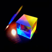 6 PCS 22mm Damaged RGB X-Cube Prism Cross Dichroic Physics Teaching DIY Decoration 2024 - buy cheap