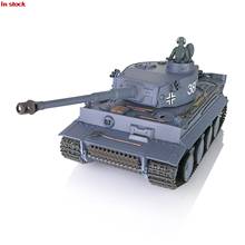 Juguetes de regalo 1/16 Heng Long 7,0, tanque de plástico alemán Tiger I RC 3818, barril de retroceso, TH17247-SMT4 2024 - compra barato
