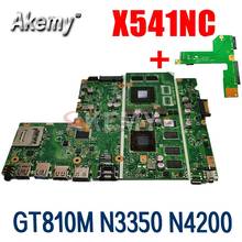 X541NC Laptop motherboard GT810M N3350 N4200 CPU for ASUS X541N X541NC F541N original motherboard mainboard 2024 - buy cheap