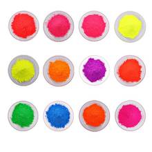 NEON Nails Fluorecence Color Phosphor Powder for nail polish Fluorescent Pigment for Printing 500g/lotFluorescence Painting 2024 - buy cheap