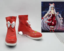 Touhou-projeto fujiwara no mokou, projeto toho/projeto, botas de anime para cosplay, fantasia de festa 2024 - compre barato