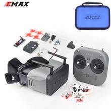 Emax-Dron de carreras Tinyhawk III 3 RTF, FPV, F4, 5A, 15000KV, RunCam Nano 4, 37 canales, 25-100-200mW, VTX, FrSky, D8, con controlador y gafas