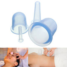 4Pcs Silicone Vacuum Cupping Cups Set Anti Cellulite Massage for Full Body Facial  Chinese Acupunture Therapy Suction Cup 2024 - buy cheap