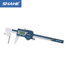 Calibrador electrónico de acero inoxidable, tubo de espesor, regla Digital vernier, 0-150mm 2024 - compra barato