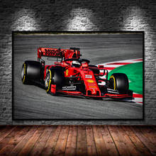 Supercar Ferraris SF90 Formula F1 Sport Race Cars Modern Canvas Paintings Wall Art Posters and Prints for Living Room Decor 2024 - buy cheap