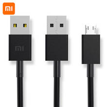 Xiaomi Original LOGO Data Cable Micro USB Line 2A Fast Charge Wire for MI3 4 Max Redmi 4X 4A 5A 5 Plus Note 4 4X 4A 5 5A 3 3X 2A 2024 - buy cheap