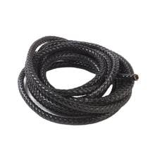 1 Bundle Round Braided Leather Jewelry Cords 4/5/6/8mm For Jewelry DIY Making Bracelet Necklace Material Accessories 2024 - buy cheap