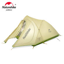 Naturehike Cirrus Ultralight Tent 2 Person 20D Nylon with Silicon Coated Camping Tent with free Mat NH17T0071-T 2024 - купить недорого