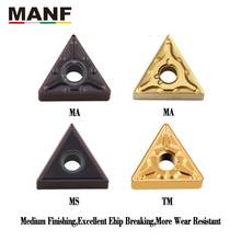 MANF lathe tools tungsten carbide inserts TNMG160404 TNMG160408 For Steel For MTJNR MTENN lathe turning tool 2024 - buy cheap