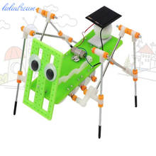 Игрушка на солнечной батарее, четырехногий робот, обучающая сборная игрушка «сделай сам», модель робота ручной работы, строительные комплекты 2024 - купить недорого