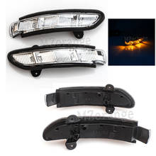 Miziauto-luz led do espelho retrovisor para mercedes benz, w211, 2004-2012, e200, e230, e260, seta lateral 2024 - compre barato