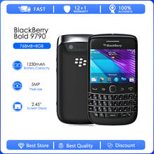 Смартфон Blackberry 9790, Восстановленный, оригинальная QWERTY клавиатура, камера 5 Мп, 768 Мб ОЗУ, 8 Гб ПЗУ, 3G WCDMA WIFI GPS, сенсорный экран 2024 - купить недорого