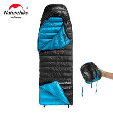 Naturehike CW400 конверт Тип белый гусиный пух спальный мешок зима теплый s NH18C400-D 2024 - купить недорого