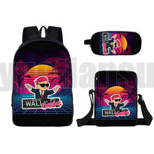 Mochia 3d impressão gamestop sacos wallstreetbets mochila bookbag 16 Polegada bagpack anime sacos de escola presente sac a dos para mulher 2021 2024 - compre barato