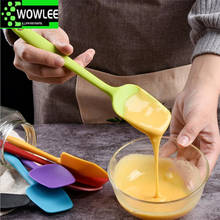 3PCS 21CM Hot Universal Heat Resistant Integrate Handle Silicone Spoon Scraper Spatula Ice Cream Cake Kitchen Tool Utensil 2024 - buy cheap