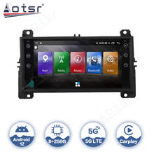 AOTSR-Radio con GPS para coche, reproductor Multimedia con Android 11, DSP, 4G, CarPlay, para Jeep Grand Cherokee 2008 - 2013 2024 - compra barato