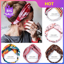 2022 NEW New Design Fashion Women Summer Style Headbands Bohemian Turban Bandage Bandanas Girl Cross Hairbands Hair Accessories 2024 - buy cheap