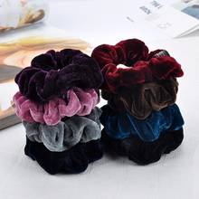 Women Velvet Scrunchie Pack Elastic Hair Bands for Girls Scrunchies Headwear Ponytail Holders Rubber Band Hair Accessories 2024 - buy cheap