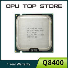 100% рабочий Core 2 Quad Q8400 процессор 2,66 ГГц 4 Мб 1333 МГц разъем 775 процессор 2024 - купить недорого