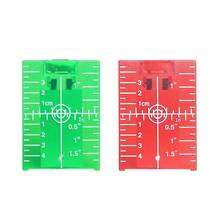 PINTUDY Magnetic Laser Target Card Plate Laser Level Tool Rotary Cross Line Laser Level Horizontal Vertical Multiusos Green Red 2024 - buy cheap