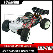 LC Racing EMB-TGH-coche de carreras a Control remoto para adultos, Buggy Off-vehículo de carretera en miniatura RTR, juguete para regalo, sin escobillas, alta velocidad, 1:14, 2,4G, 4WD 2024 - compra barato