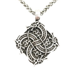 Joia amuleto de lobo que faz símbolo eslavo, colar com pingente viking de wiccan pagão joias 2024 - compre barato
