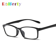 Ralferty Classic Women's Glasses Frame No Diopter Anti Blue Light Glasses TR90 Rectangle Myopia Optical Frames W1809 2024 - buy cheap
