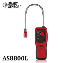 Gas Analyzer Combustible gas detector port flammable natural gas Leak Location Determine meter Tester Sound Light Alarm AS8800L 2024 - купить недорого