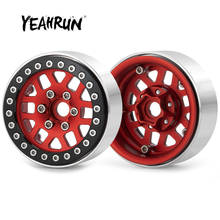 YEAHRUN RC Model Car Upgrade Parts Metal 1.9 Inch Beadlock Wheel Rims Hubs for Axial SCX10 CC01 TRX-4 1:10 RC Crawler Car 2024 - buy cheap