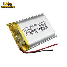 Batería recargable LiPo de polímero de litio, 3,7 V, 1200mAh, 103040 para MP3, MP4, GPS, PSP, tableta de E-book móvil, 10x30x40 2024 - compra barato