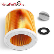 Filtro de cartucho aspirador de pó molhado & seco para karcher mv2 wd wd2 wd3 wd2.200 wd3.500 a2504 a2004 substitui 64145520 2024 - compre barato