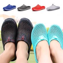 Unisex Garden Wooden Shoes Summer Beach Travel Breathable Non-slip Floor Bathroom Slippers 36-45 2024 - buy cheap