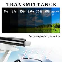 1 Roll 50x300cm 1/5/15/25/35/50 Percent VLT Window Tint Film Car Glass Sticker Sun Shade Film Summer UVProtctor Car Sticker Film 2024 - buy cheap