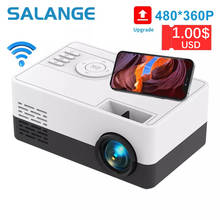 Salange Mini Projector J15 Pro, 480*360 Support 1080P USB Mini Beamer For Phone Smartphone Home Theater Kids Gift PK YG300 2024 - buy cheap