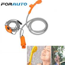 FORAUTO DC12V Car Outdoor Camping Shower High Pressure Car Washer Water with Cigarette Lighter Portable Car Washer Cleaning Tool 2024 - buy cheap