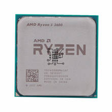 AMD Ryzen 5 2600 R5 2600 3.4 GHz Six-Core Twelve-Thread 65W CPU Processor YD2600BBM6IAF Socket AM4 2024 - buy cheap