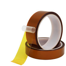 10M/Roll 0.1mm Thickness High Temperature Adhesive Tape Heat Resistant Polyimide Double Sided Kapton Tape 2024 - buy cheap